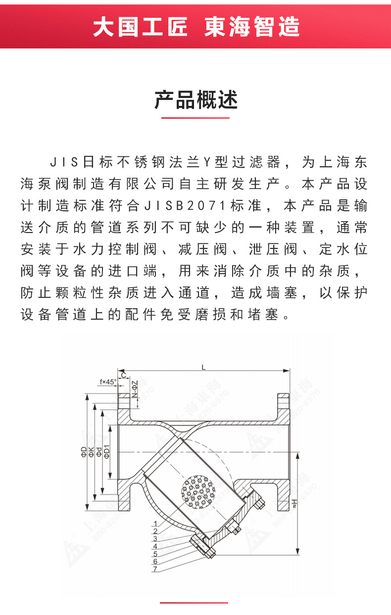 JIS日标Y型过滤器10K_乐玩在线结构图.jpg